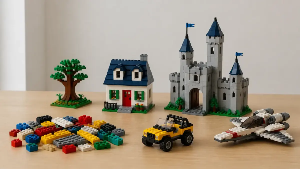 תמונה של קוביות LEGO