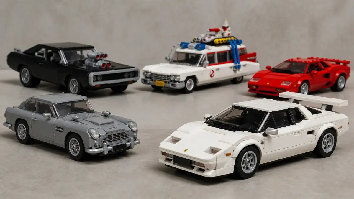 דגמי מכוניות LEGO Fast & Furious