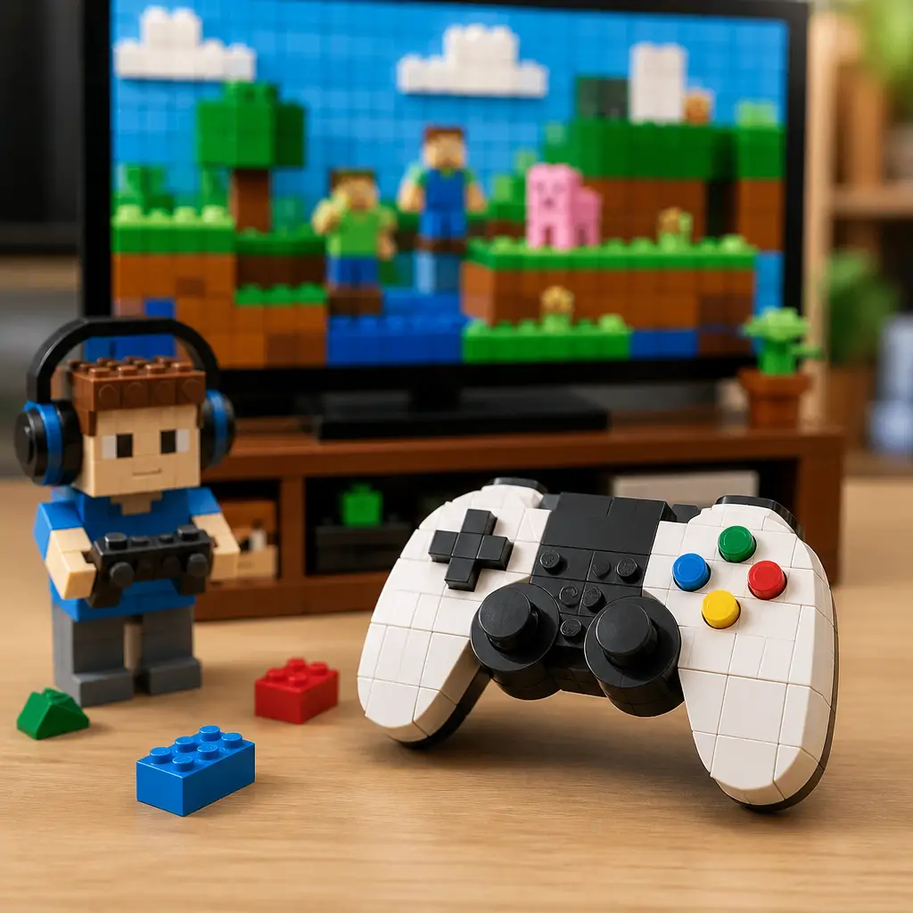 תמונה של סטי LEGO בנושא משחקים
