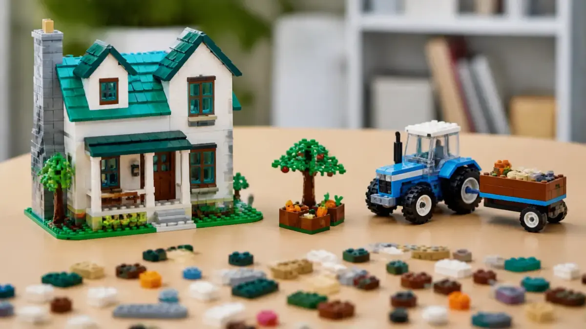 תמונה של קוביות LEGO