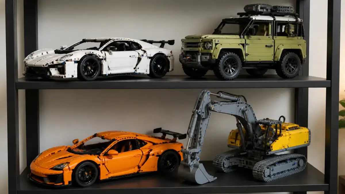 דגמי LEGO Technic לתצוגה
