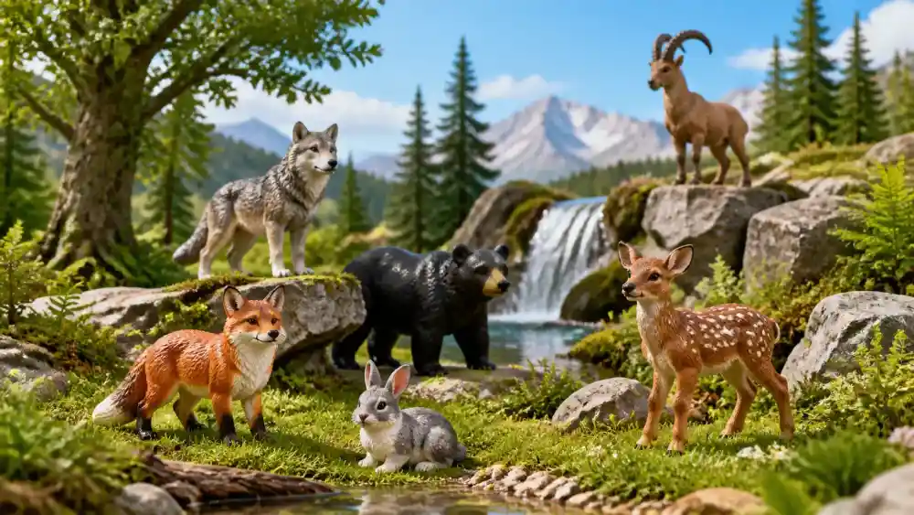 דמויות חיות של Schleich