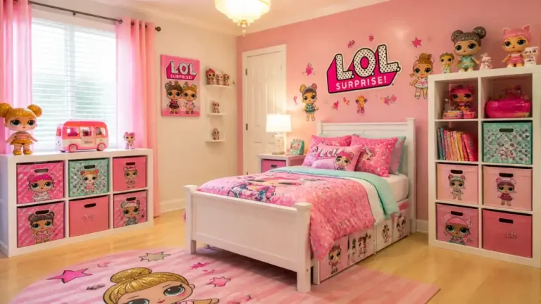 חדר ילדים בעיצוב L.O.L. סורפרייז