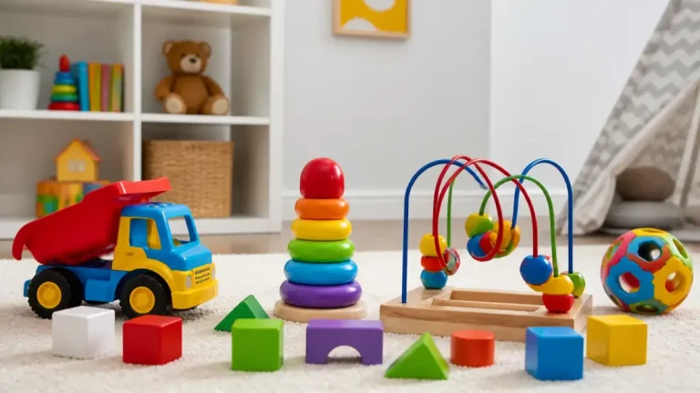 צעצועים צבעוניים לילדים קטנים