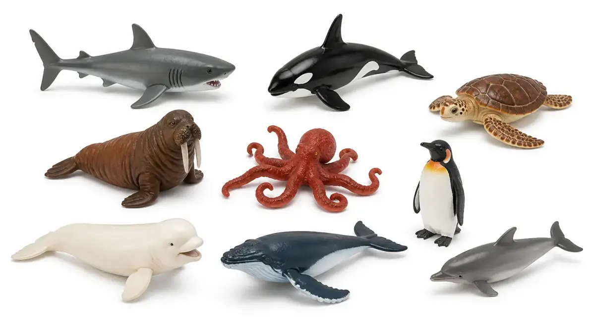 צעצועי חיות ים של Schleich