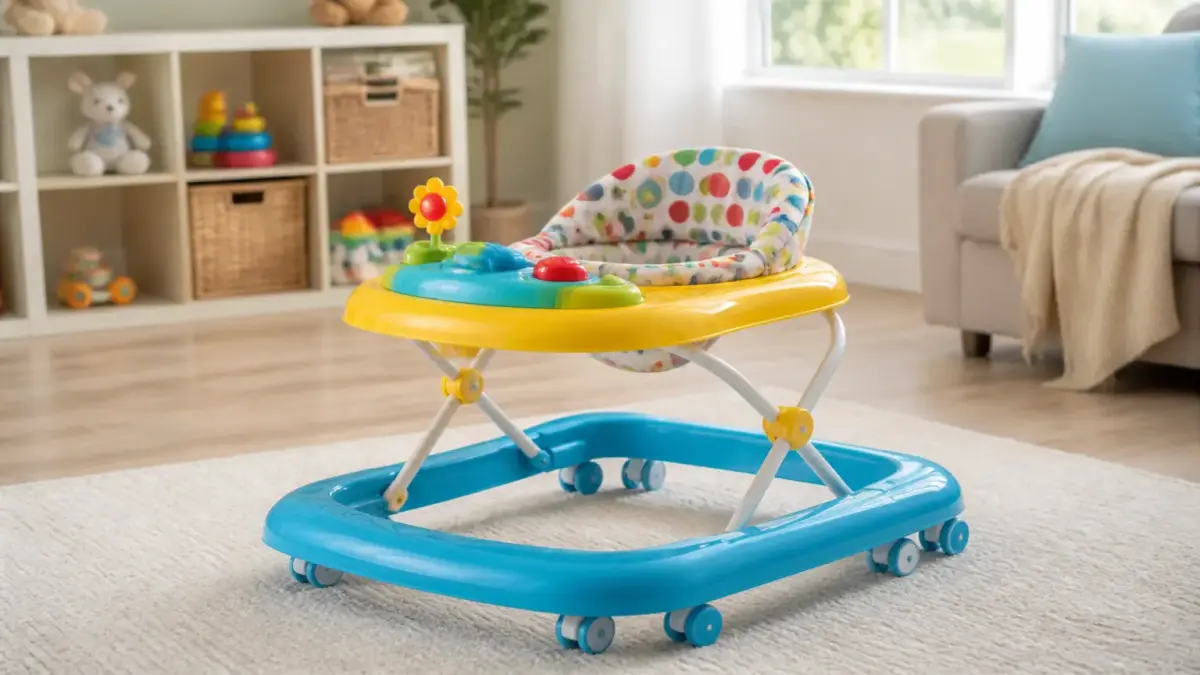 הליכון VTech צבעוני בחדר משחקים