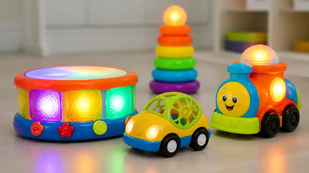 צעצועי VTech לילדים עם אורות וצלילים